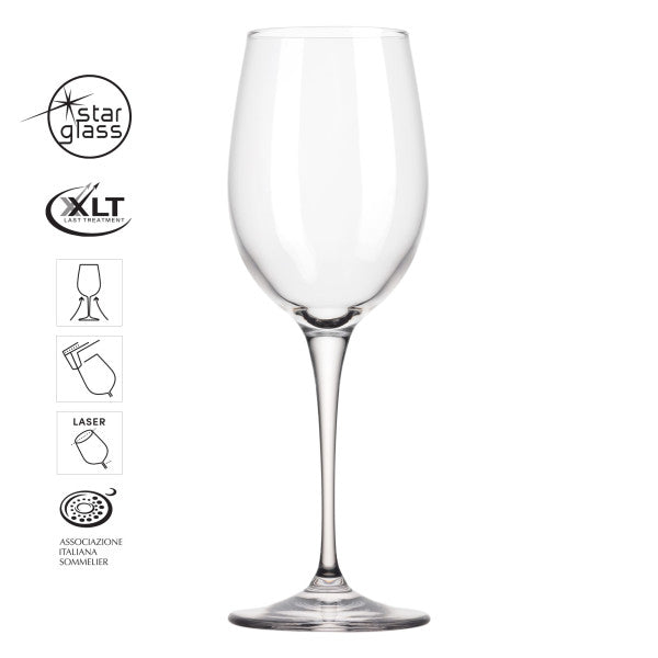 Bormioli Rocco Premium Wine Glass Set of 4 - 385ml - 2