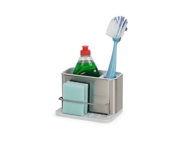 Joseph Joseph Surface Sink Tidy Stainless Steel Stone - 12.3cm x 18cm x 12.8cm - 3