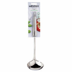 Wiltshire Fusion Stainless Steel Soup Ladle - 6.7cm x 9.9cm x 39cm - 1