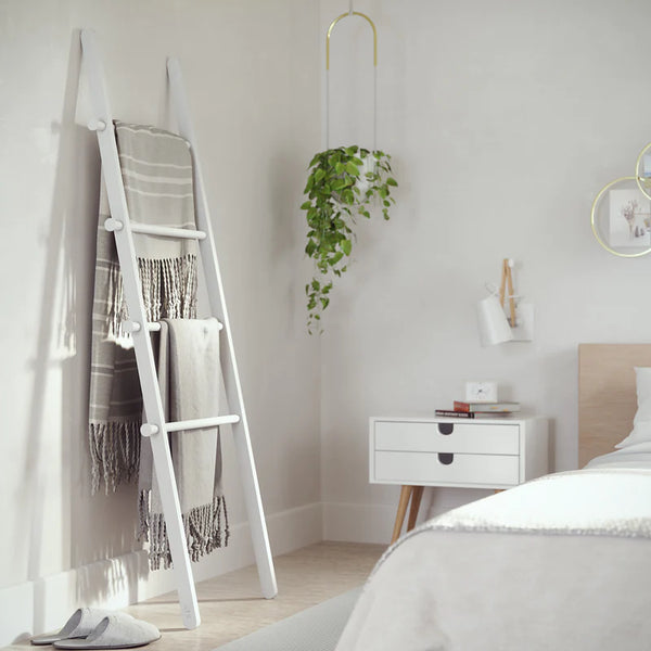 Umbra Leana Ladder White - 5 Feet Tall, 18 Inch Wide - 2