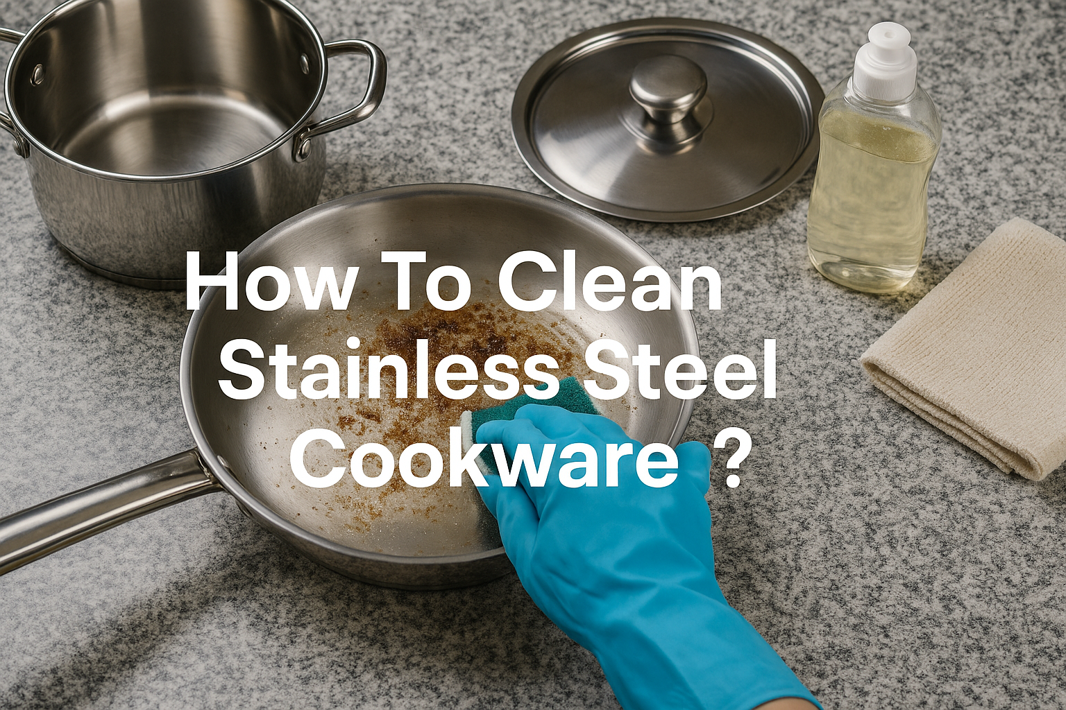 How To Clean Stainless Steel Cookware? - The Living Styles NZ