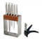 Stainless Steel Knife Block Set