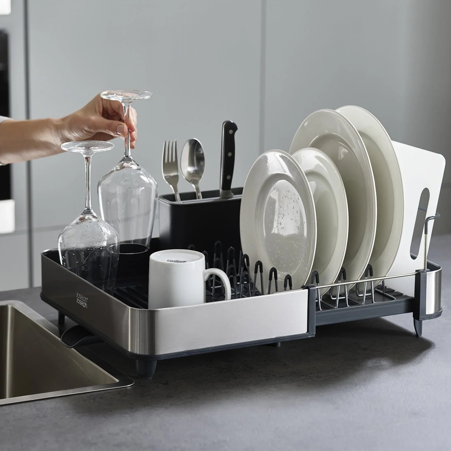 Joseph Joseph Dish Racks New Zealand - Dry Dishes the Smart Way - The ...