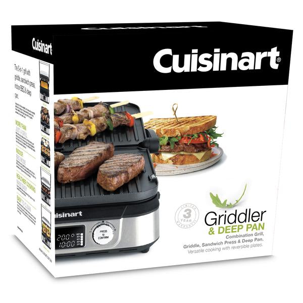 Cuisinart Griddler & Deep Pan (GR-5XA) - 1