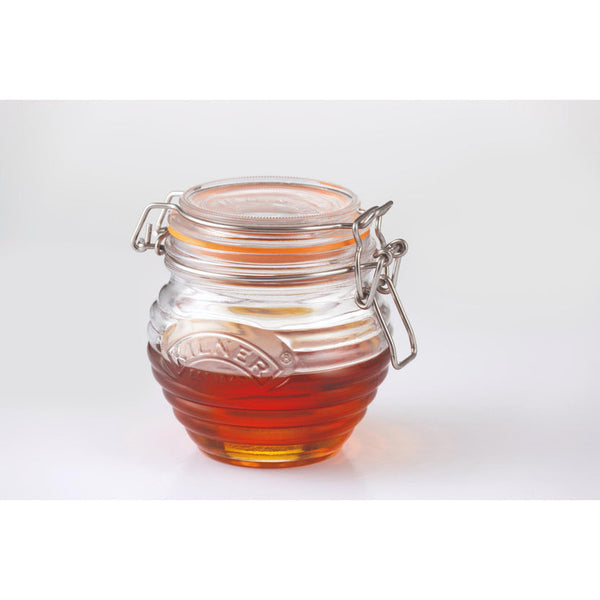 Kilner Honey Pot with Drizzler Spoon, 400ml - 1