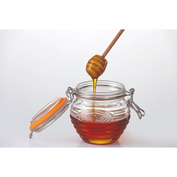 Kilner Honey Pot with Drizzler Spoon, 400ml - 2