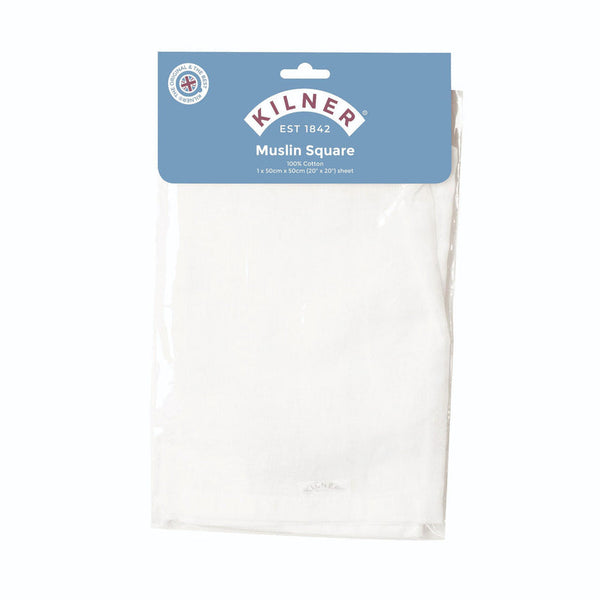 Kilner Muslin Square, 50 x 50cm - 100% Cotton - 1