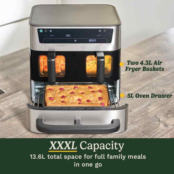 Cuisinart Tri-Zone PFAS Free Air Fryer 13.2L (AFT13XSSU) - 2