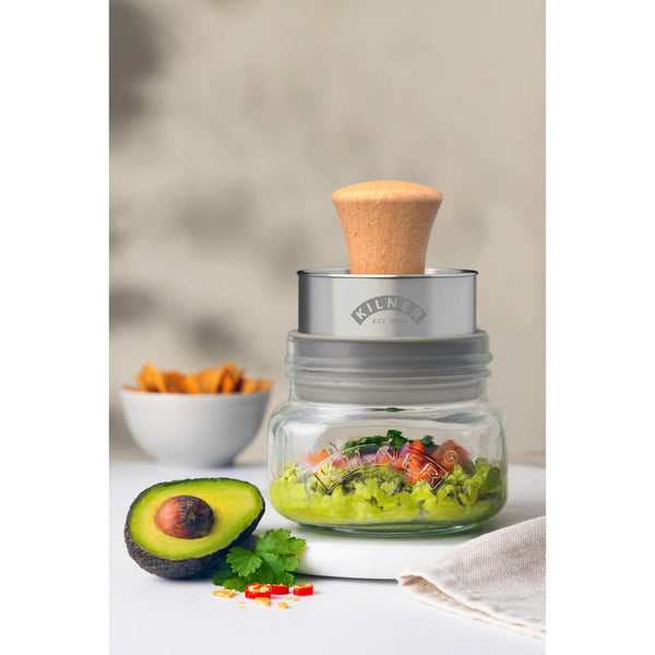 Kilner Mash and Store Set, 500ml - 1