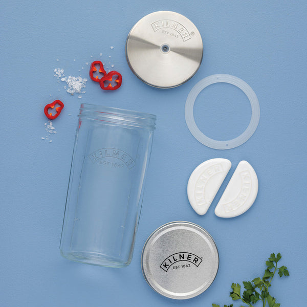 Kilner Wide Mouth Fermentation Set, 1 Litre - 3