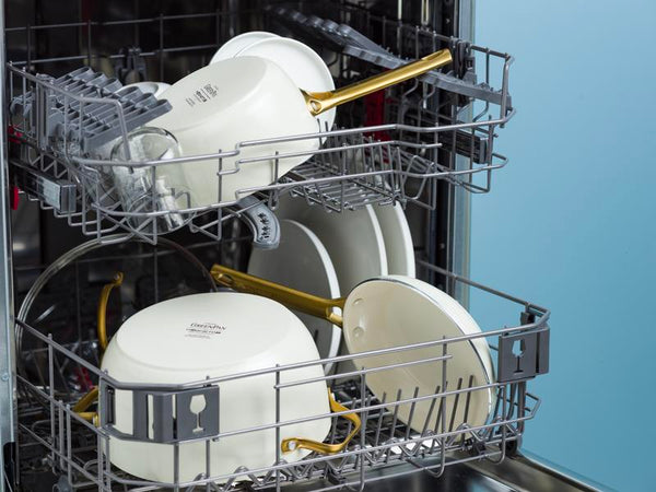 GreenPan Padova 6 (10) Piece PFAS Free Cookset Cream White - 2