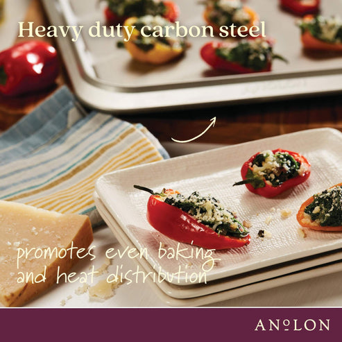 Anolon Ceramic Reinforced Medium Baking Tray 25cm x 38cm - 2