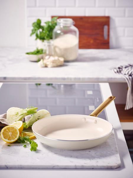 GreenPan Padova PFAS Free 28cm Open Frypan Cream - 3