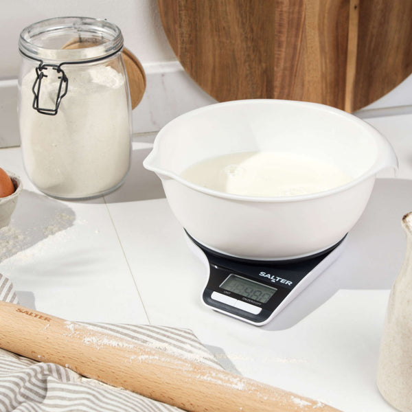 Salter 1.5 litres Measuring Jug Electronic Kitchen Scale Capacity - 5kg Max - 2