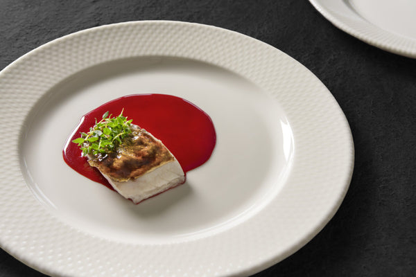 Bonna Diamond Round Deep Plate w/ Rim 280x54mm - 1