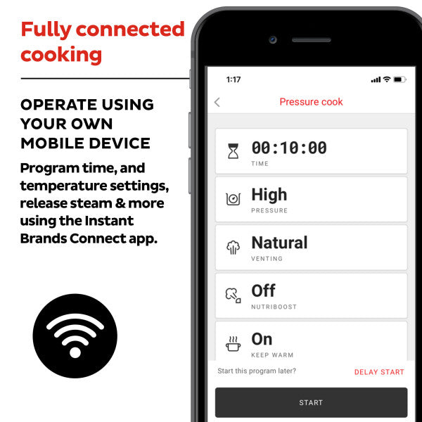 Instant Pot Pro Plus Wifi Multi Cooker - 5.7L - 1