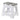 Vigar Compact Stool 32cm – Marble