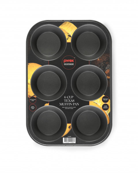 Pyrex Platinum™ Texas Muffin Pan - 6 Cup - 1