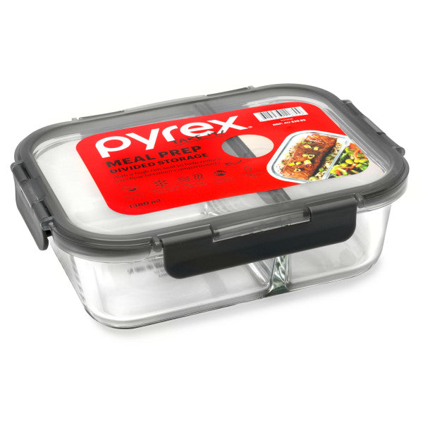 Pyrex Meal Prep Storage - 1380ml - 2