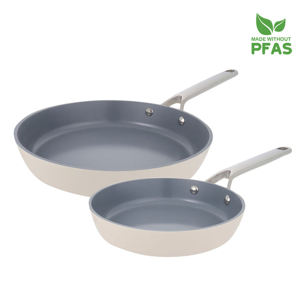 Pyrolux NEXGEN 2 Piece Fry Pan Ivory 2 Piece Set - 1