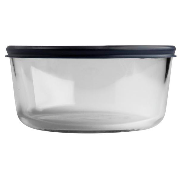 Pyrex Simply Store 4 Cup Round Blue Lid - 2