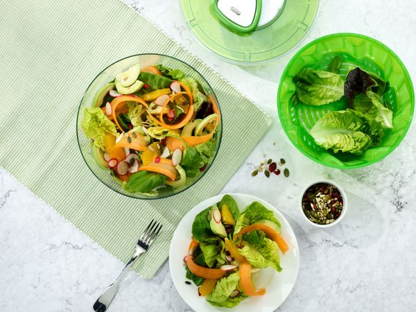 Zyliss Easy Spin 2 Small Salad Spinner Green - 2
