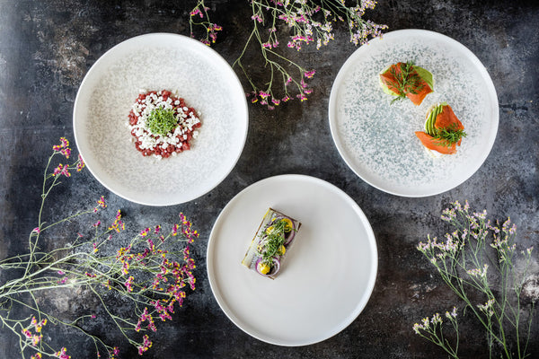 Bonna Lunar White Plate 220mm - 1