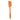 Avanti Silicone Spatula Orange Hygienic, Strong, and Flexible Design – 28cm