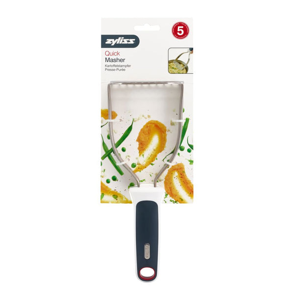 Zyliss Quick Masher White and Charcoal - 1