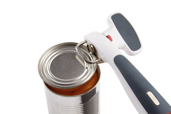 Zyliss Safe Edge Can Opener Thermoplastic elastomer White and Charcoal - 2