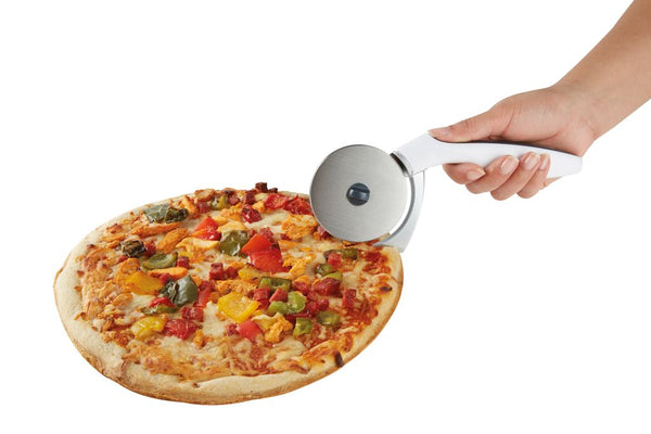 Zyliss Sharp Edge Pizza Cutter Stainless Steel White and Charcoal - 2