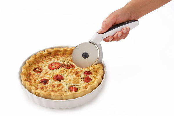 Zyliss Sharp Edge Pizza Cutter Stainless Steel White and Charcoal - 3