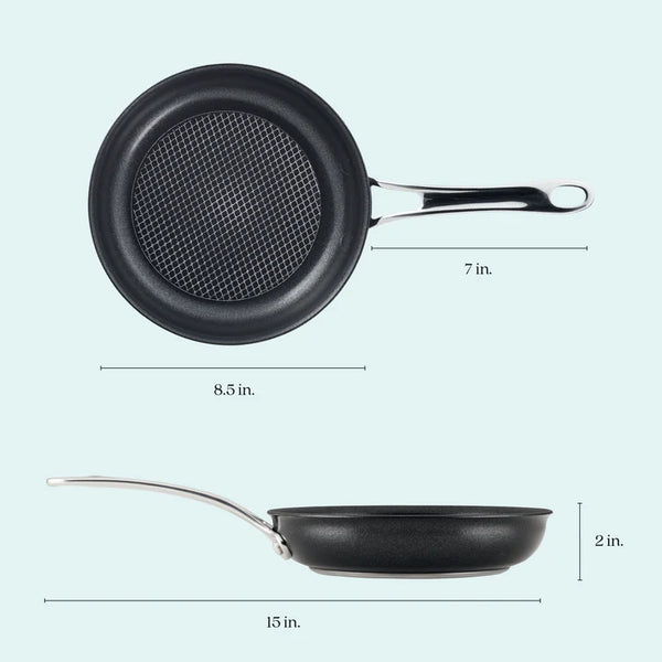 Anolon X Hybrid Nonstick Skillet - 21cm - 3