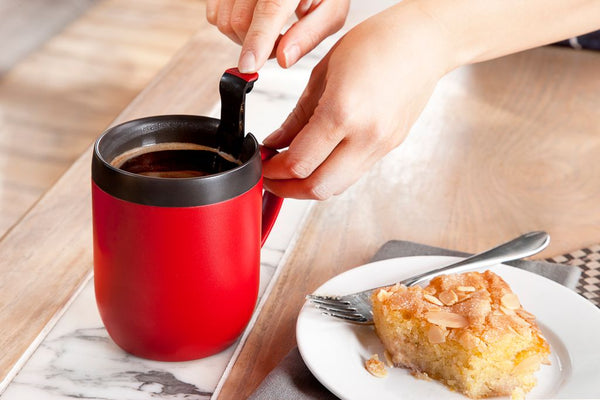 Zyliss Hot Mug Cafetiere Red - Capacity 300ml - 2