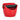 Avanti Knock Box Red - 14cm x 14cm x 10cm