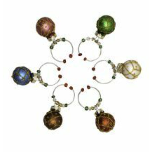 Avanti Wine Charms Baubles - Set Of 6 - 1