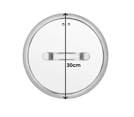 Scanpan Techniq Glass Lid - Fits The 30cm Modern Skillet And The 30cm Giant Braiser - 1