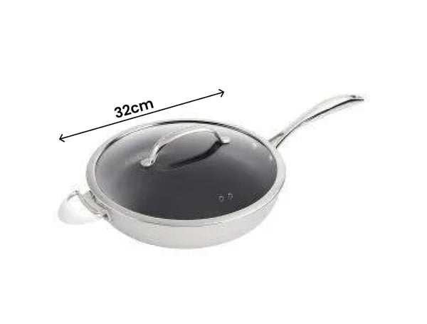 Scanpan HaptIQ Non-Stick Saute Pan - 32cm/4.5L - 1