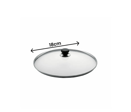 Scanpan Classic Glass Lid - Designed to fit 18cm diameter pans - 1