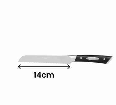 Scanpan Classic German Stainless Steel Baguette/Salami Knife - 14cm - 1