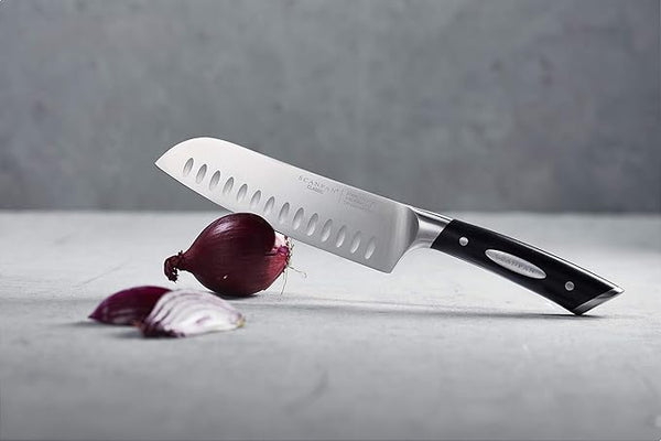 Scanpan Classic Stainless Steel Santoku Set - 2 Piece (12.5cm, 18cm) - 1