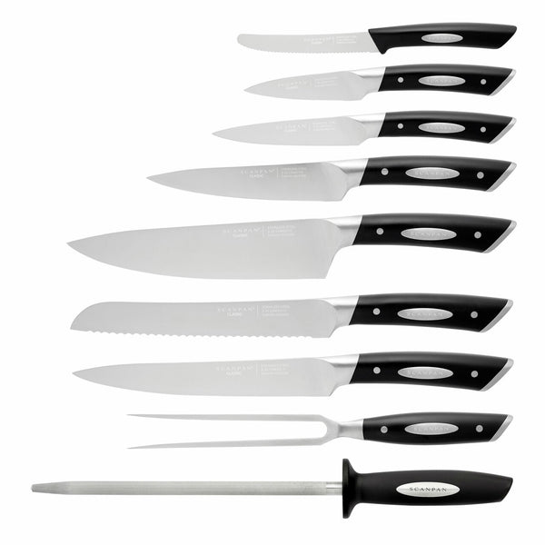Scanpan Classic Knife Block Set German - 15 Piece - 1