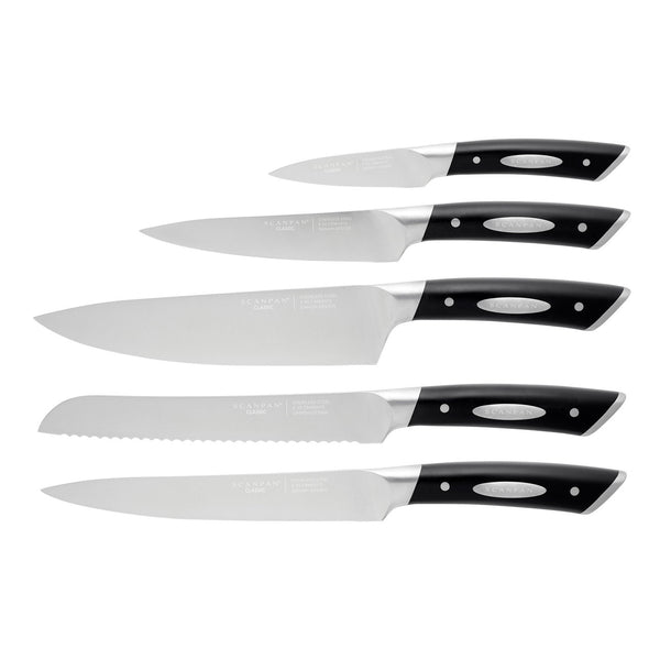Scanpan Classic Knife Block Set German - 6 Piece - 1