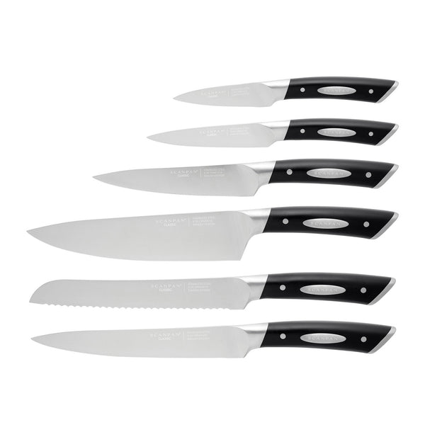 Scanpan Classic Step Knife Block Set - 7 Piece - 1