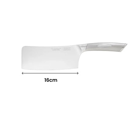 Scanpan Classic Stainless Steel Cleaver - 16cm - 1