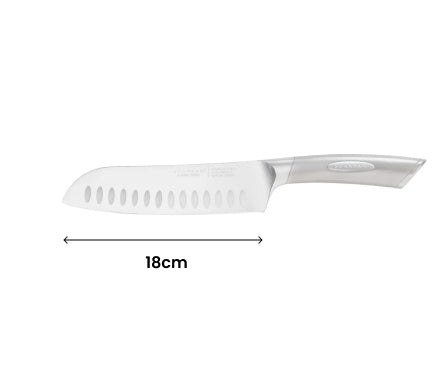 Scanpan Classic Stainless Steel Santoku Knife - 18Cm - 1