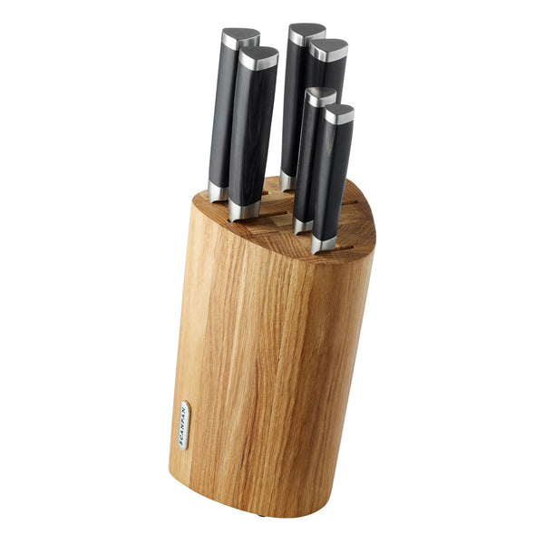 Scanpan Maitre Steel Knife Block Set - 7 Piece - 1
