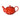 Chasseur Stoneware Teapot Red - 1.1L