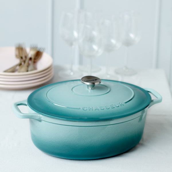 Chasseur Cast Iron Round French Oven Quartz - 26cm/5L - 2