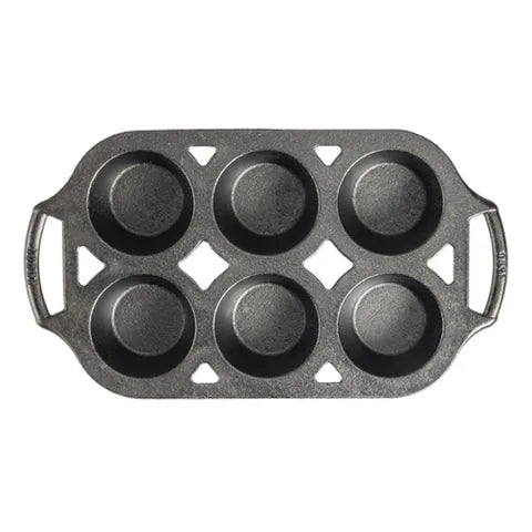 Lodge Cast Iron Muffin Pan - 32cm x 18cm - 2